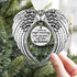 Christmas Memorial Hanging Ornaments Angel Wings